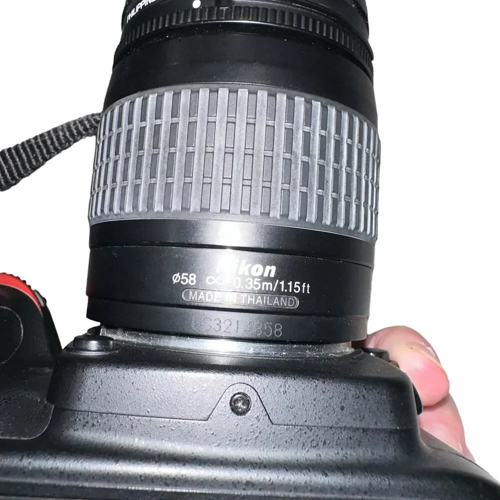 Nikon D80 DSLR Camera Bundle 2 Lenses‎ Charger Manual